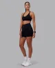 Elixir High-Rise 6" Short - Black sold by LSKD