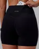 Elixir High-Rise 6" Short - Black sold by LSKD