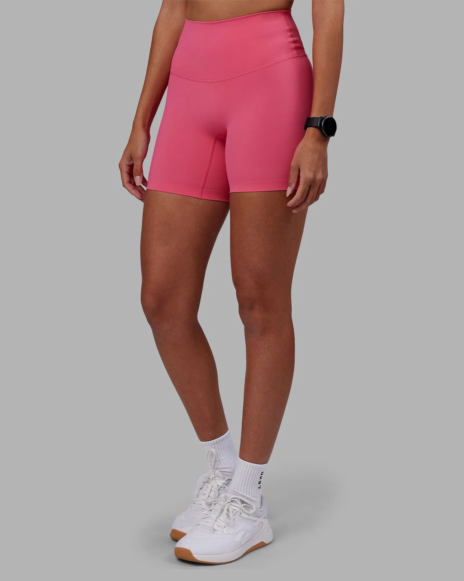 Elixir High-Rise 6" Short - Hot Pink sold by LSKD