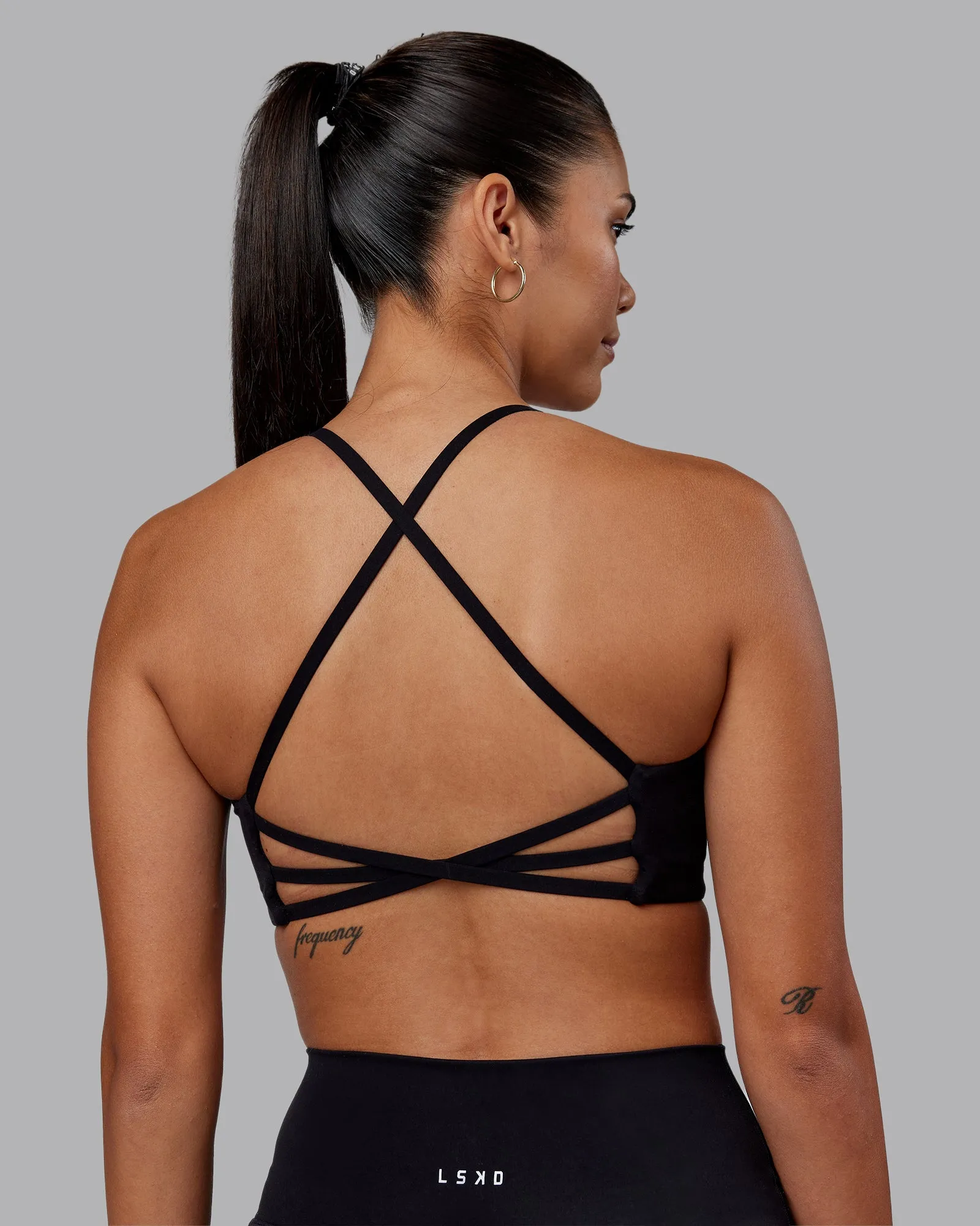 Stellar Sports Bra - Black sold by LSKD