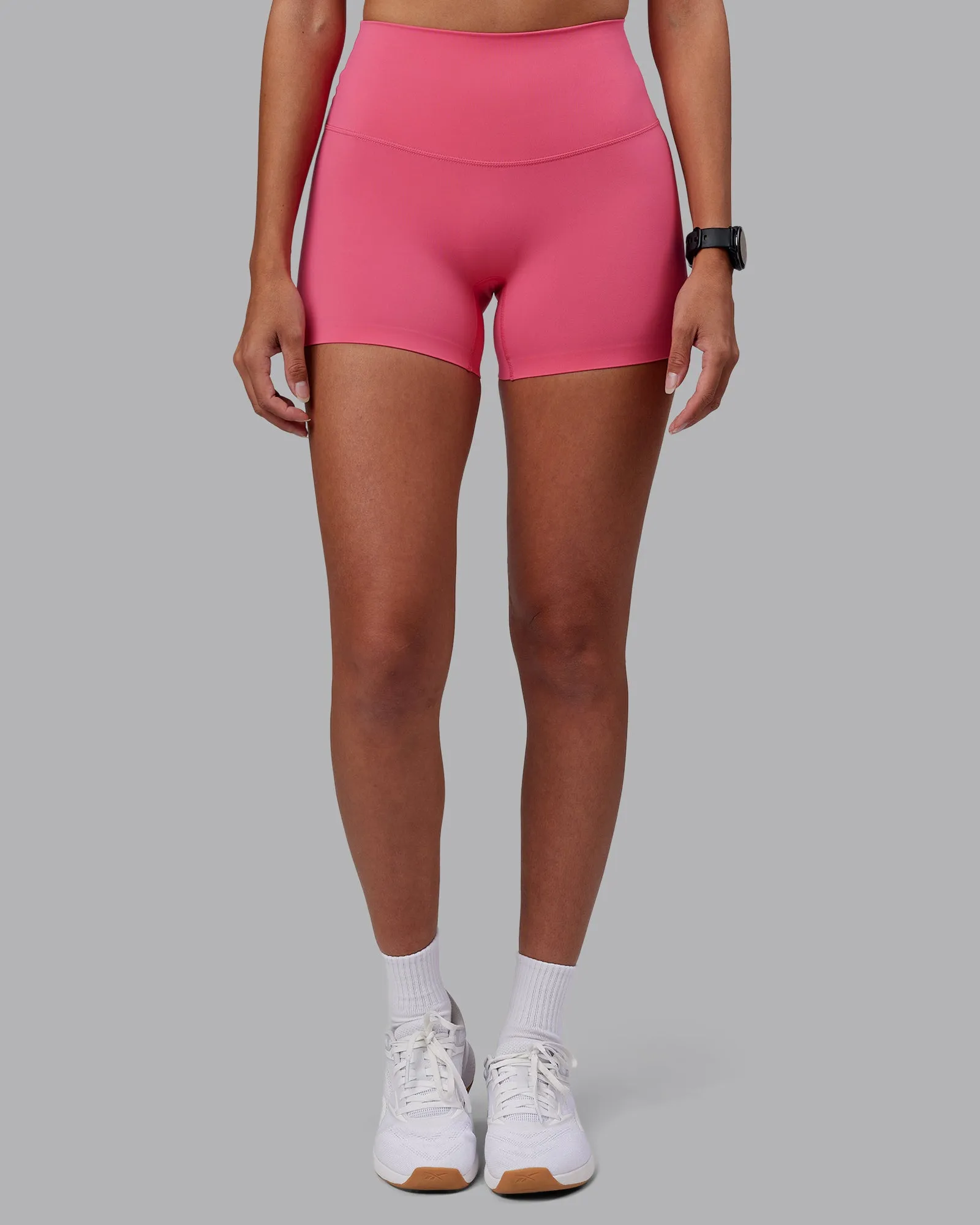 Elixir High-Rise 4" Short - Hot Pink sold by LSKD