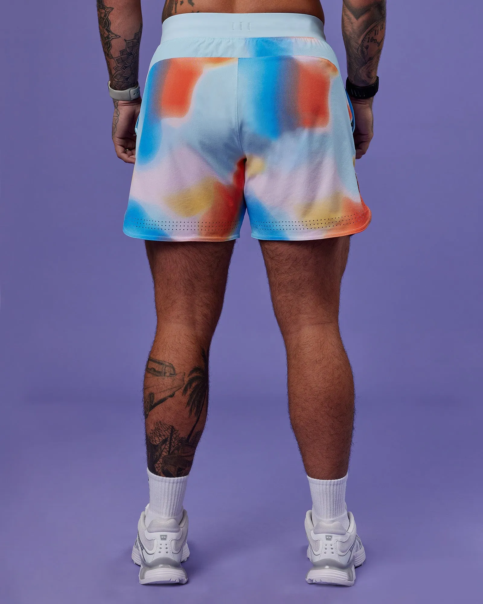 Lift 6" Short - Rainbow Shade Print sold by LSKD product image thumbnail 3