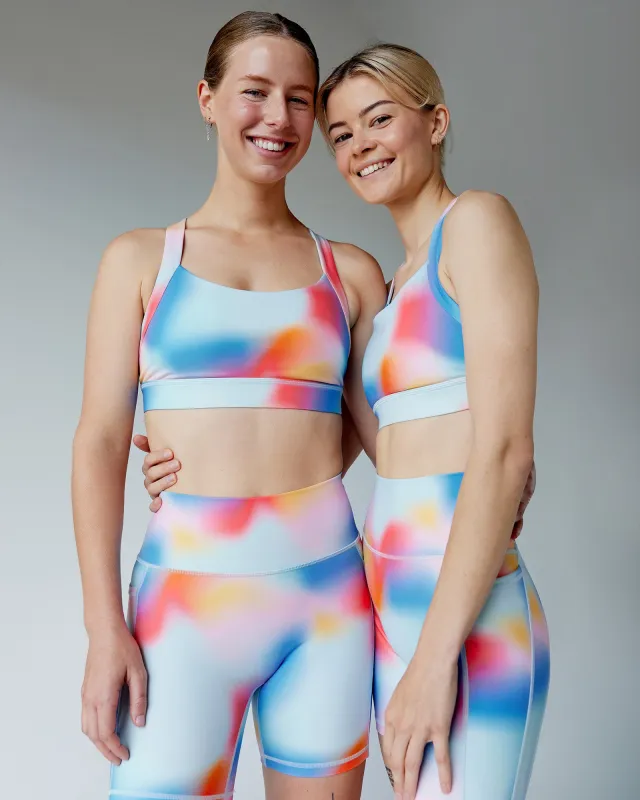 Advance Sports Bra - Rainbow Shade sold by LSKD