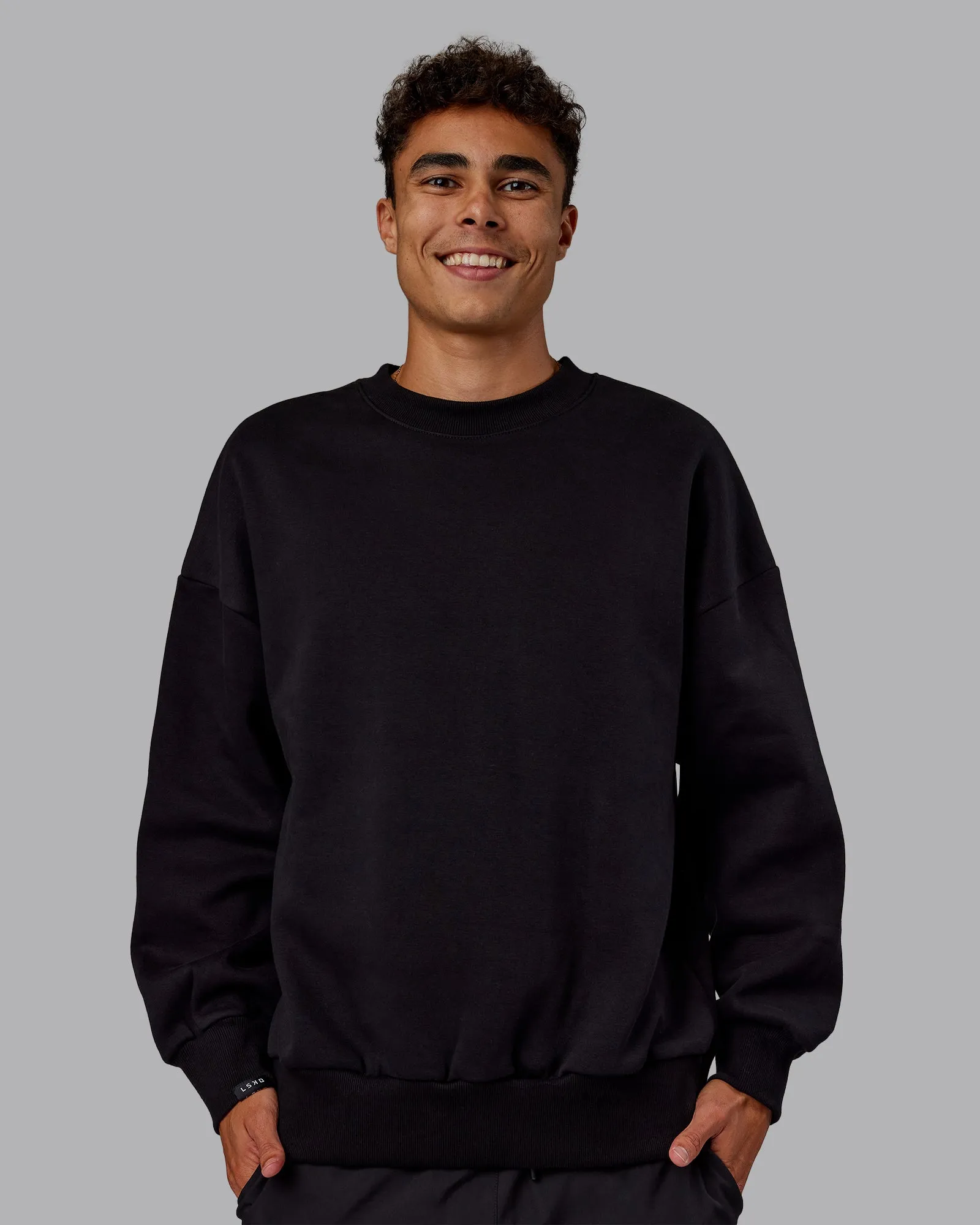 Easy Oversized Sweater - Black sold by LSKD product image thumbnail 3