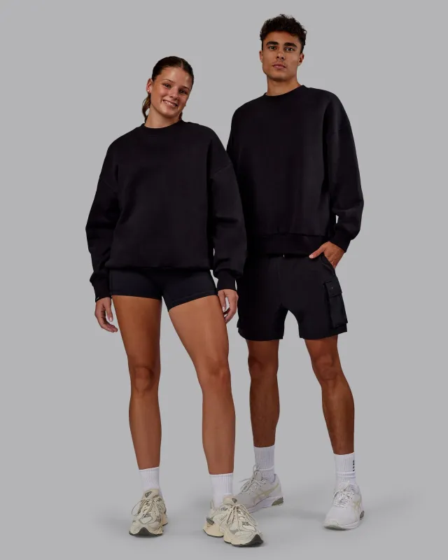 Easy Oversized Sweater - Black sold by LSKD