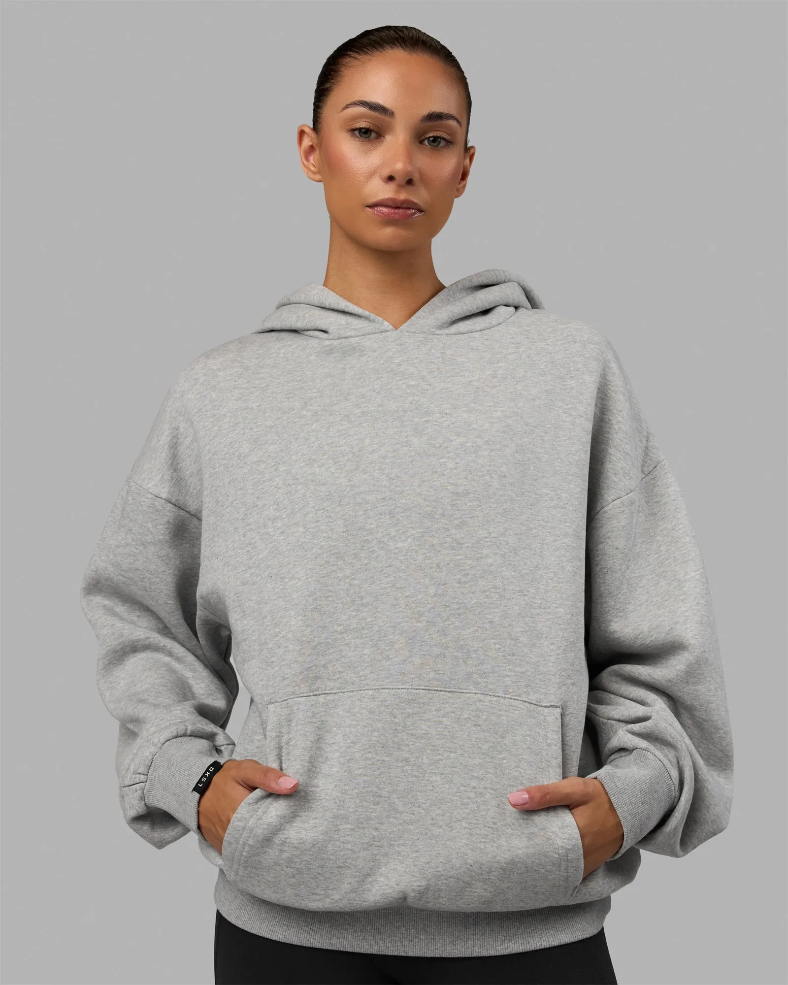 Easy Oversized Hoodie - Lt Grey Marl sold by LSKD product image thumbnail 2