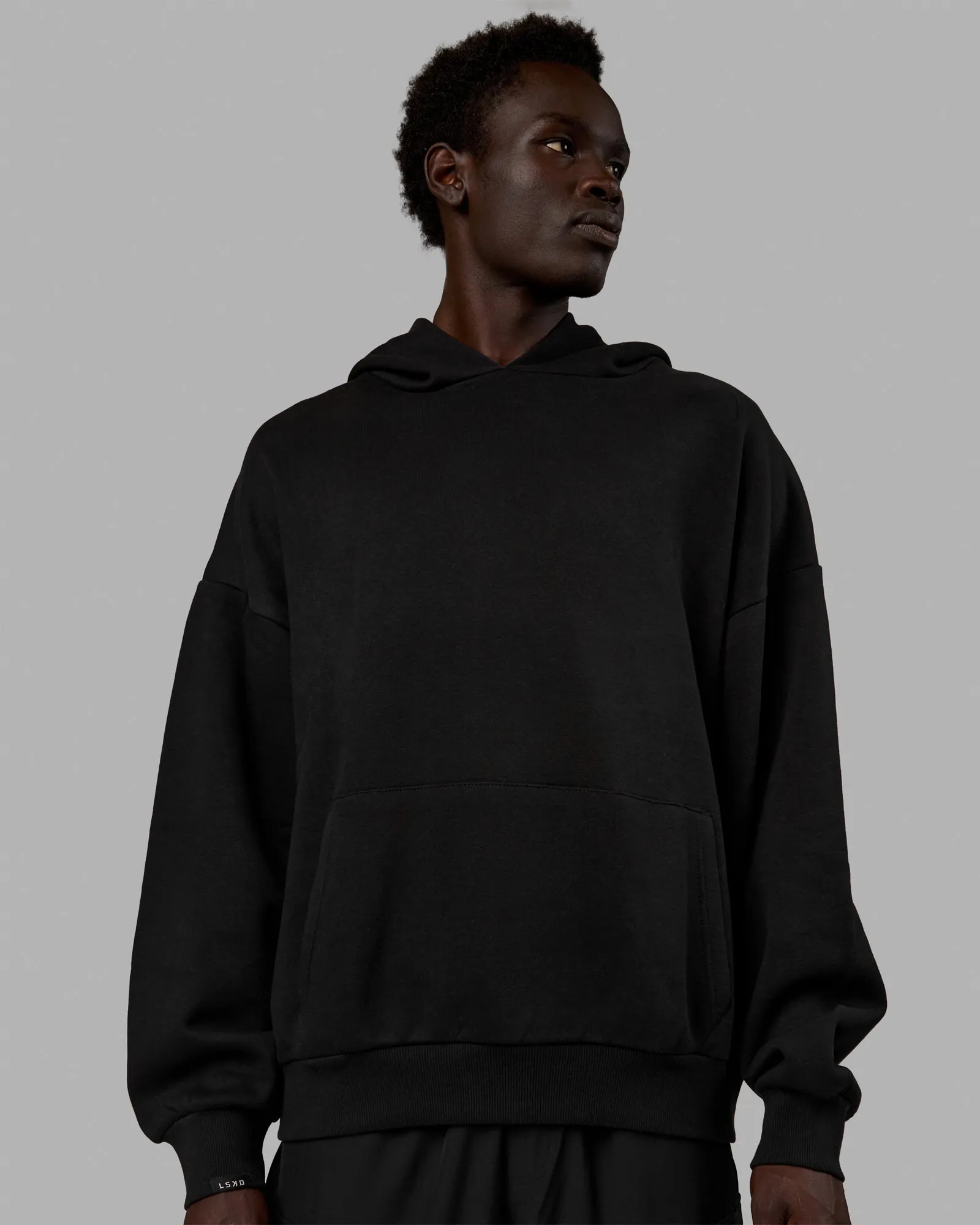 Easy Oversized Hoodie - Black sold by LSKD product image thumbnail 2