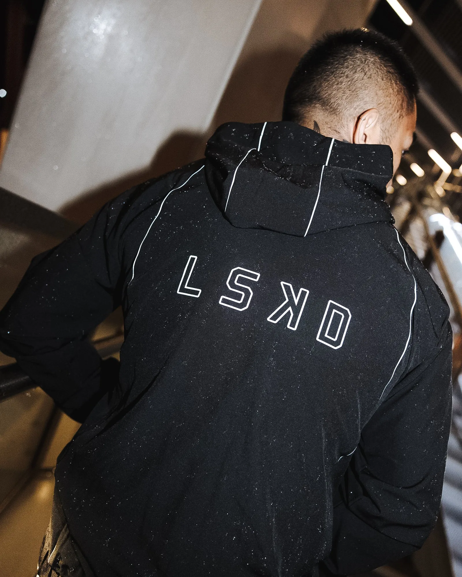 Nocturnal Zip Jacket - Black sold by LSKD