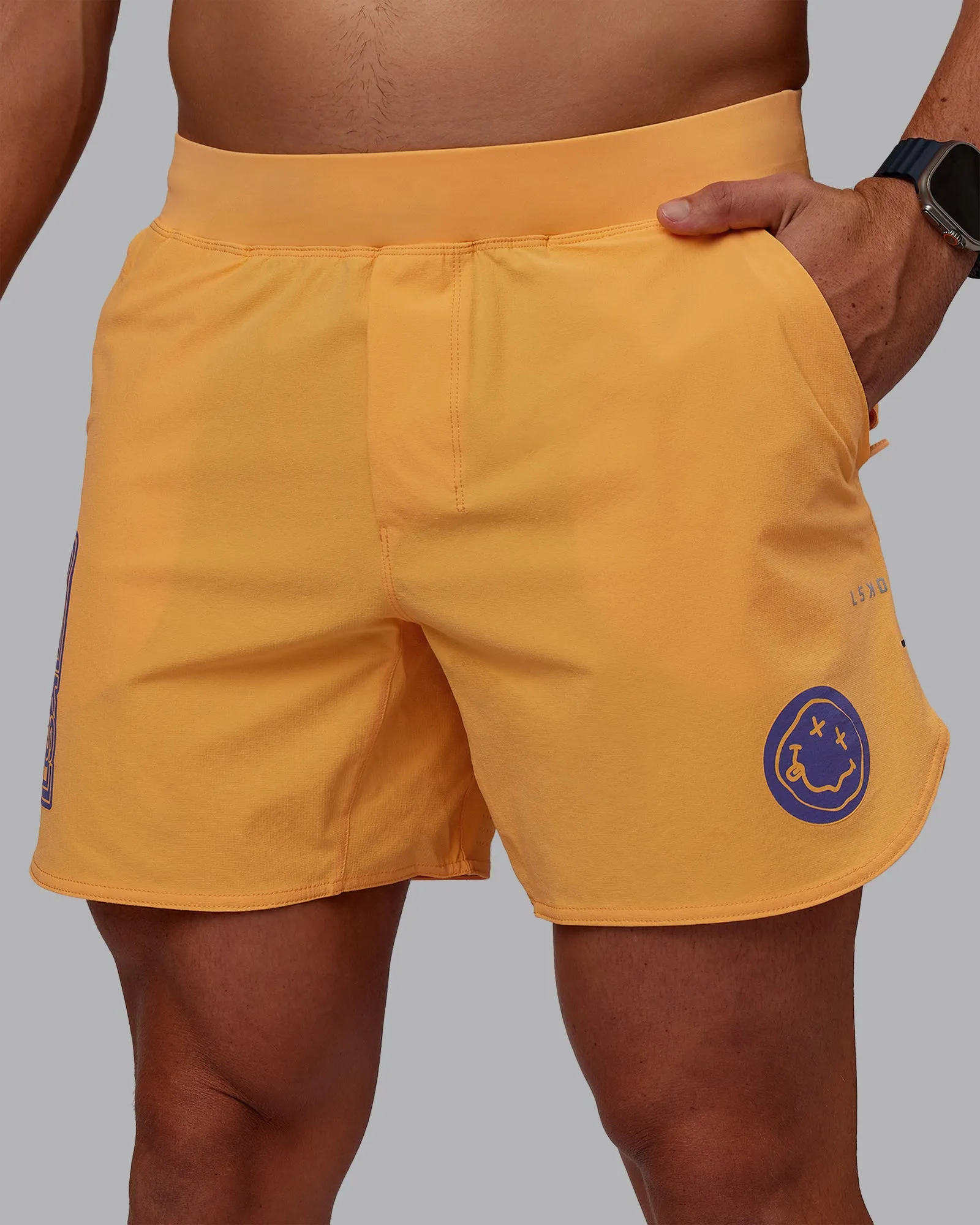 CFT BNE 25 Lift 6" Short - Warm Apricot-Purple Opulence sold by LSKD product image thumbnail 3