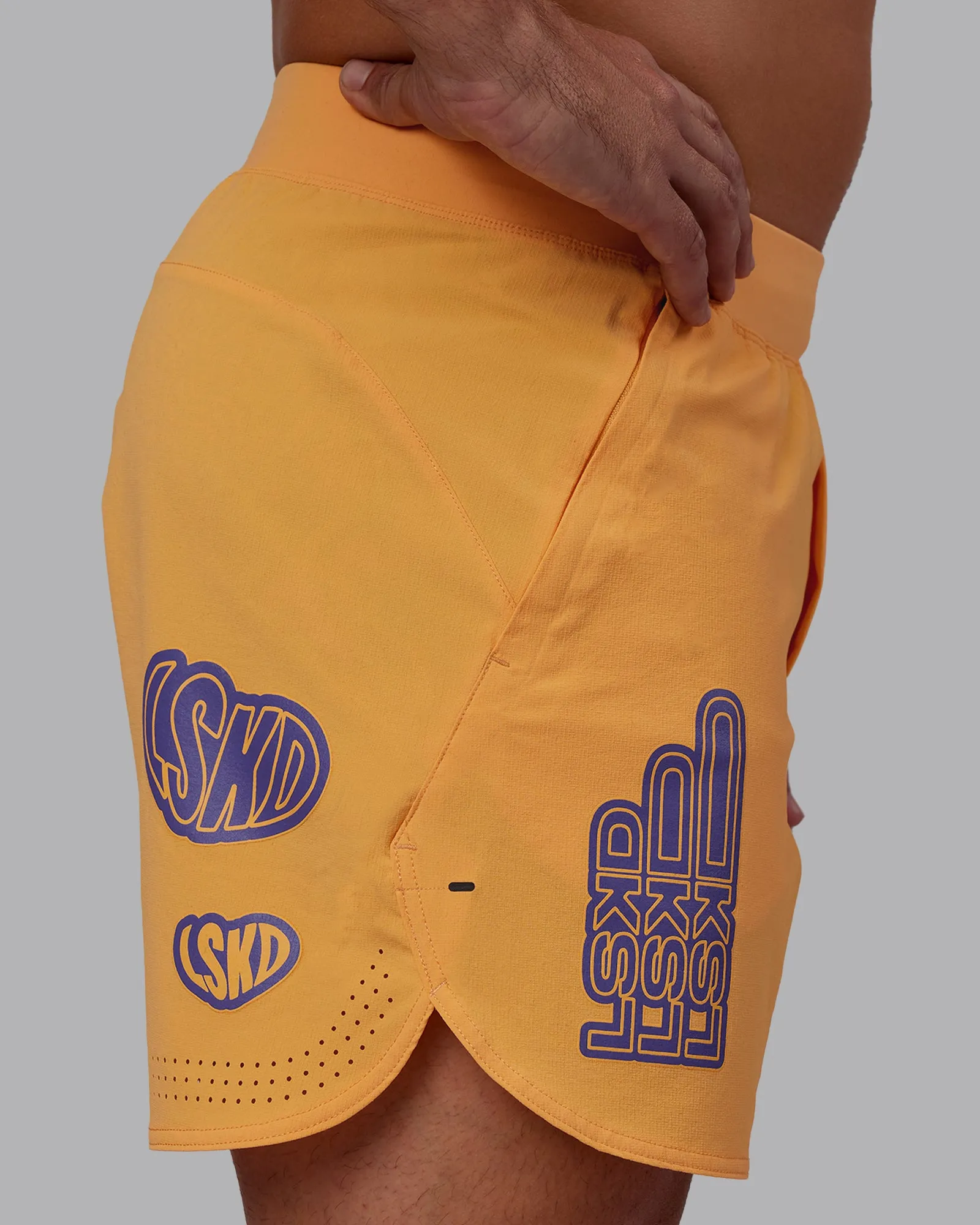 CFT BNE 25 Lift 6" Short - Warm Apricot-Purple Opulence sold by LSKD