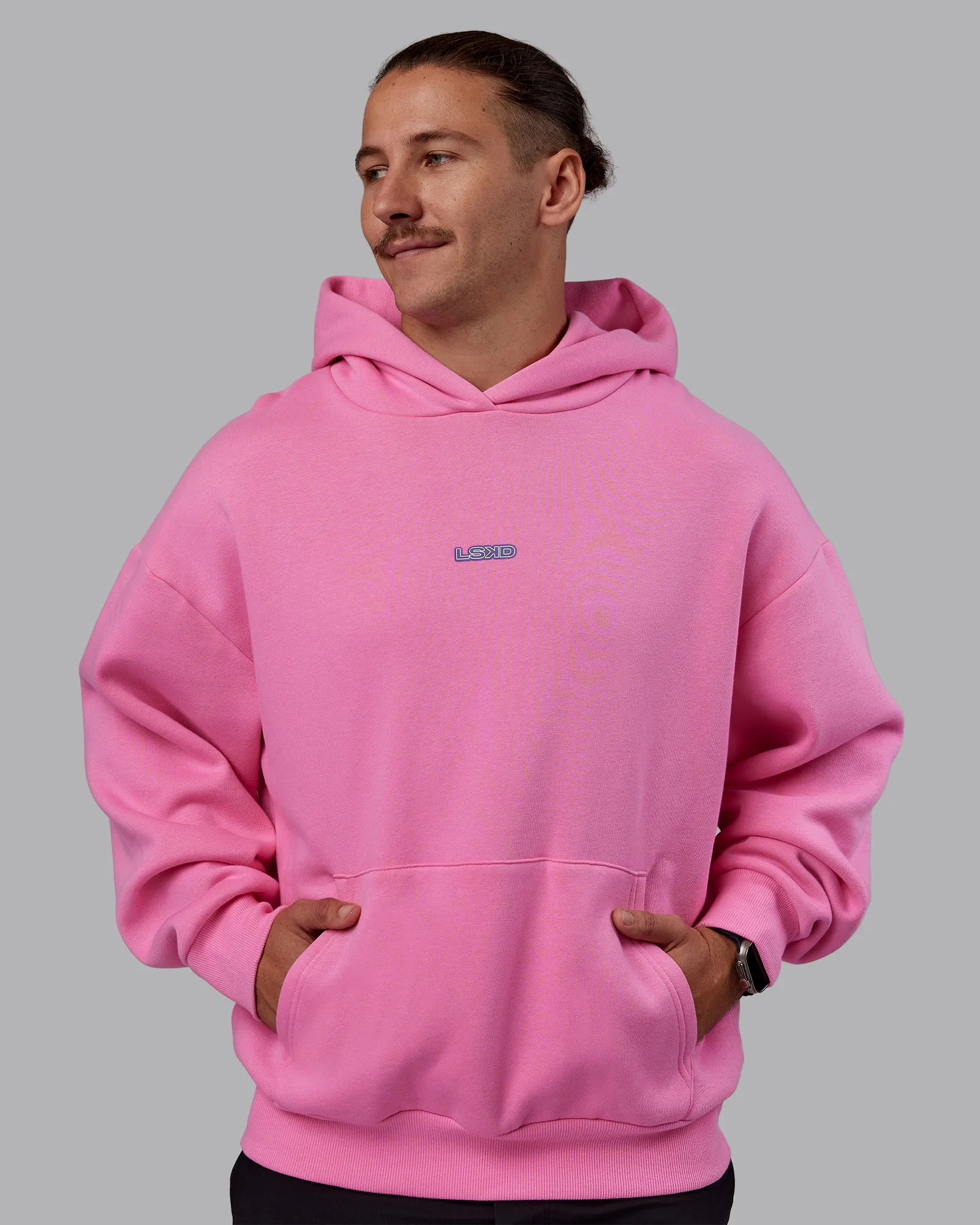 CFT BNE 25 Oversized Hoodie - Candy Pink-Purple Opulence sold by LSKD product image thumbnail 3
