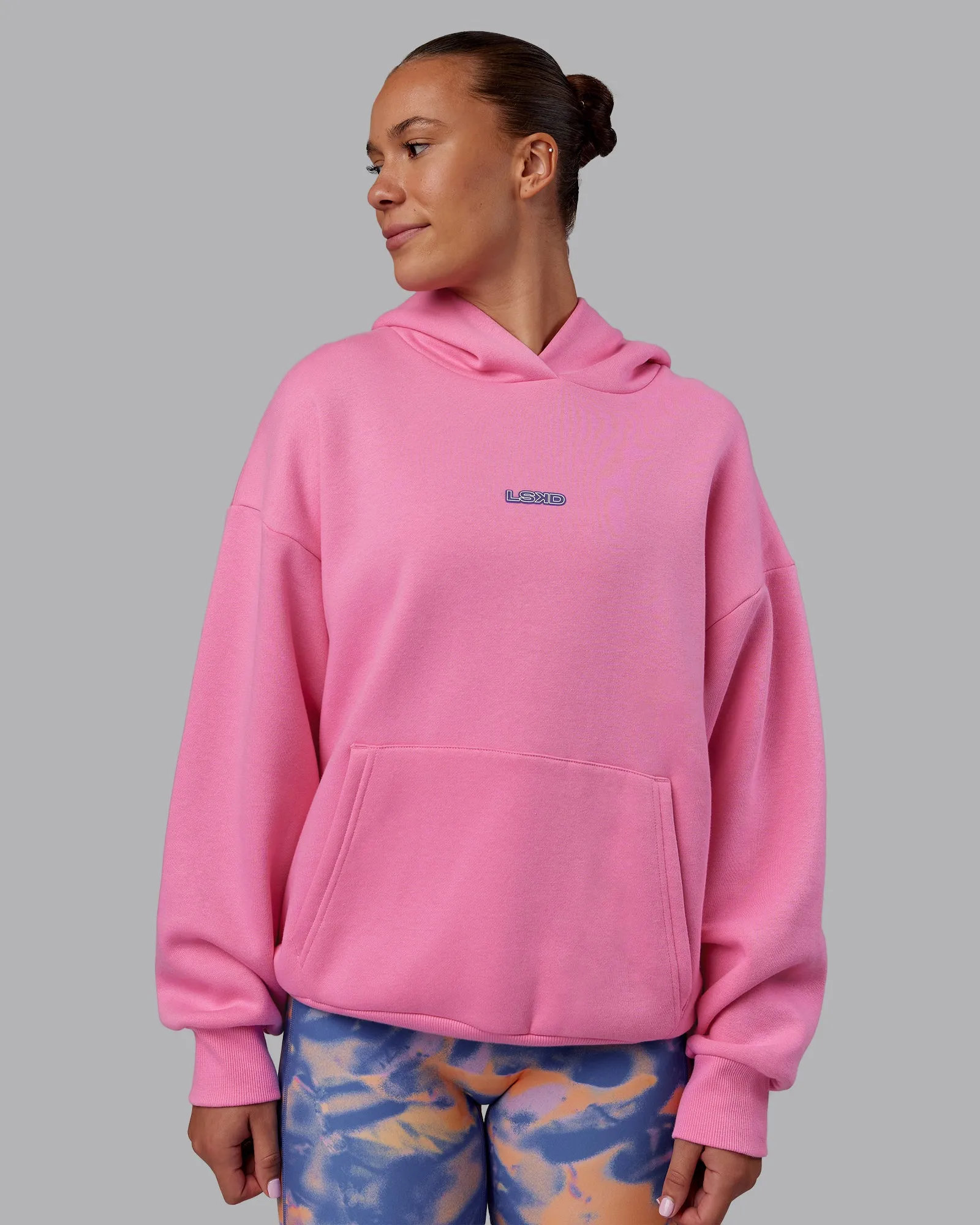 CFT BNE 25 Oversized Hoodie - Candy Pink-Purple Opulence sold by LSKD product image thumbnail 4
