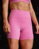 Fusion Ultra High-Rise 6" Short Pockets - Candy Pink sold by LSKD