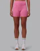 Fusion Ultra High-Rise 6" Short Pockets - Candy Pink sold by LSKD