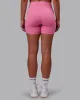 Fusion Ultra High-Rise 6" Short Pockets - Candy Pink sold by LSKD