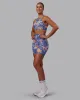 Lift High Neck Sports Bra - Apricot Mist sold by LSKD