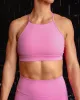 Lift High Neck Sports Bra - Candy Pink sold by LSKD