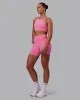 Lift High Neck Sports Bra - Candy Pink sold by LSKD