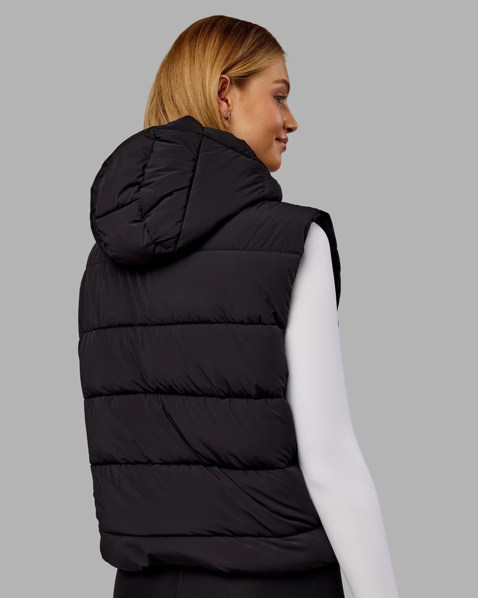 Go-To Puffer Vest - Black sold by LSKD product image thumbnail 3