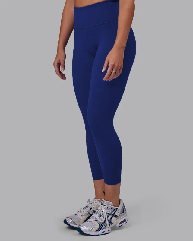 Fusion Ultra High-Rise 7/8 Legging Pockets - Midnight Blue sold by LSKD