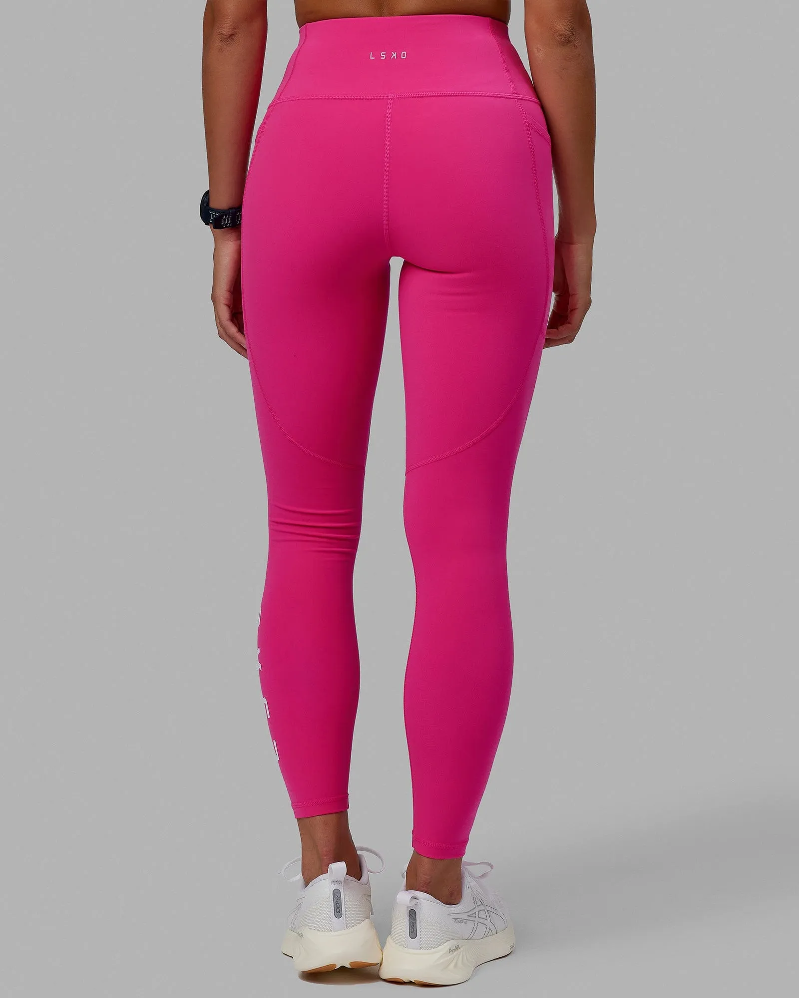Rep Ultra High-Rise Full Length Legging Pockets - Ultra Pink-White sold by LSKD product image thumbnail 4