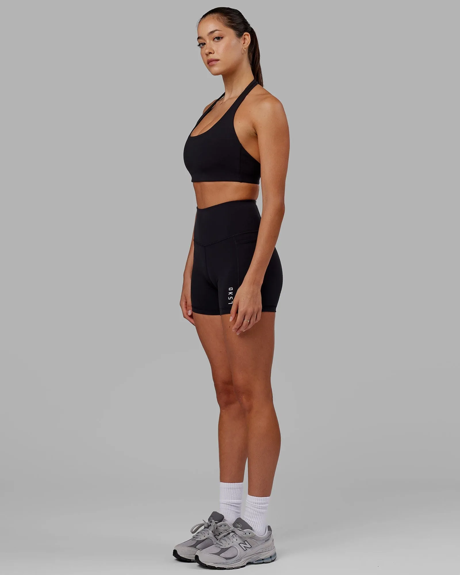 Flux Ultra High-Rise 4" Short Pockets - Black sold by LSKD product image thumbnail 5