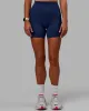 Enhance Ultra High-Rise 6" Short - Midnight Blue sold by LSKD