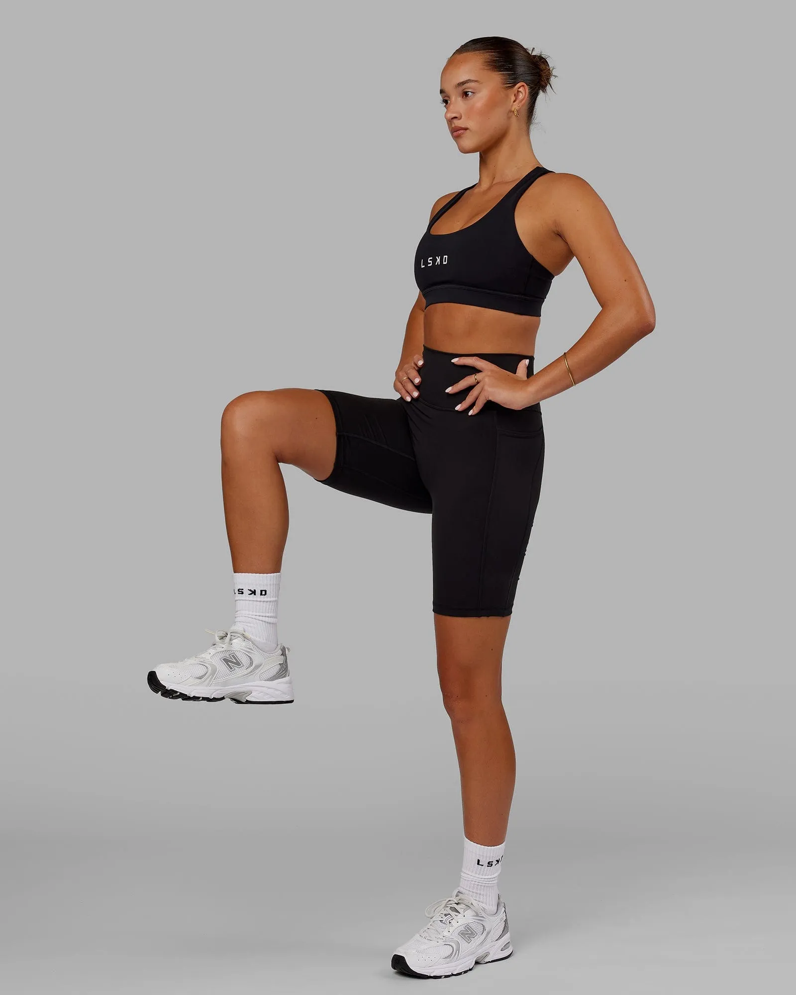 O.G. Fusion Ultra High-Rise 9" Short Pockets - Black sold by LSKD product image thumbnail 2