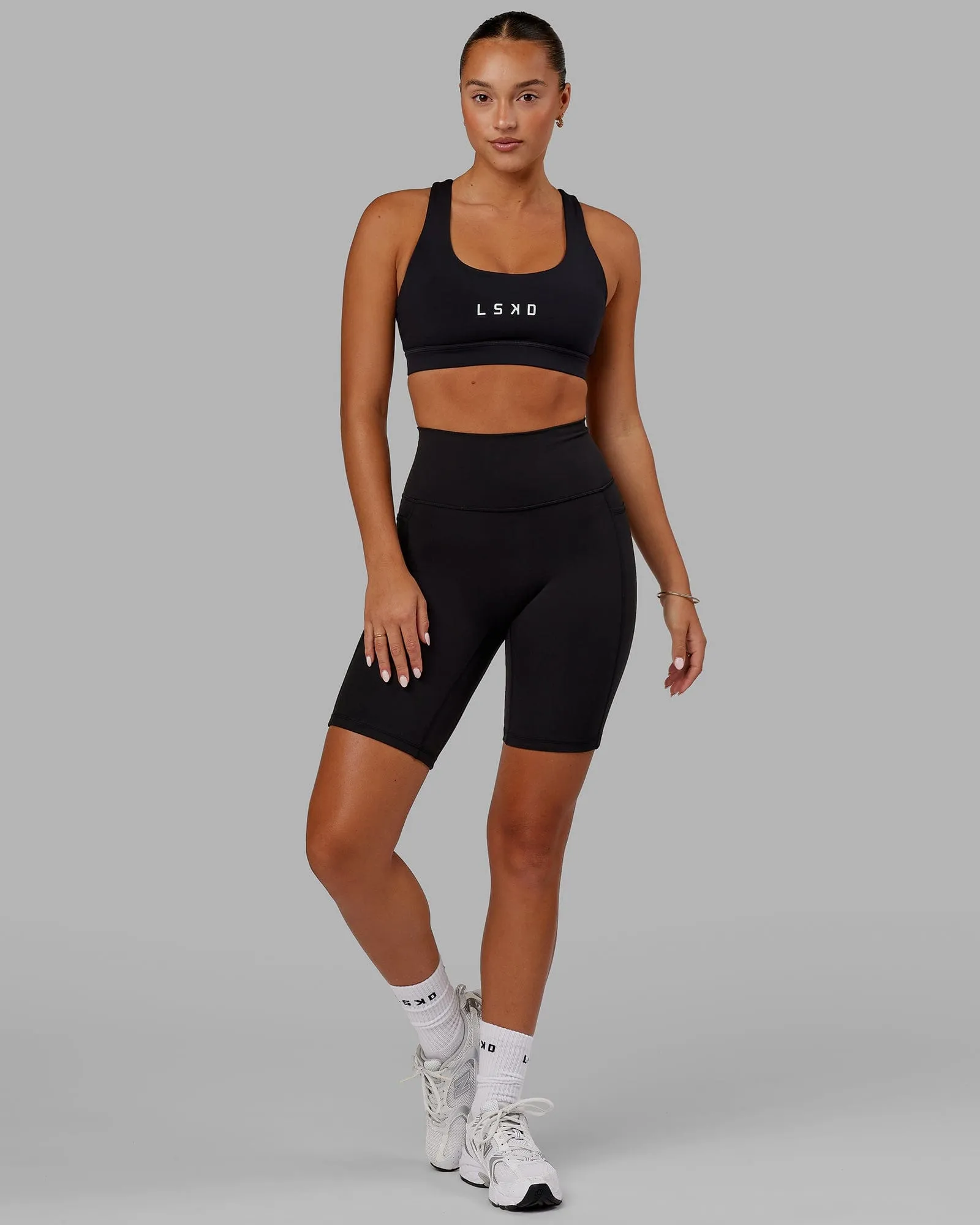 O.G. Fusion Ultra High-Rise 9" Short Pockets - Black sold by LSKD product image thumbnail 4