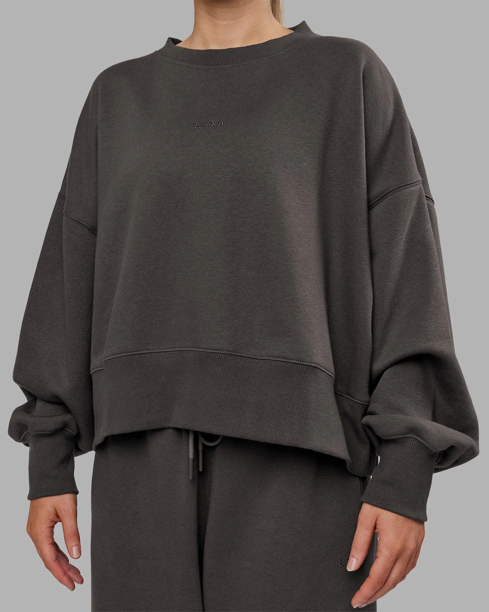 MVP Oversized Sweater - Dark Storm sold by LSKD product image thumbnail 5