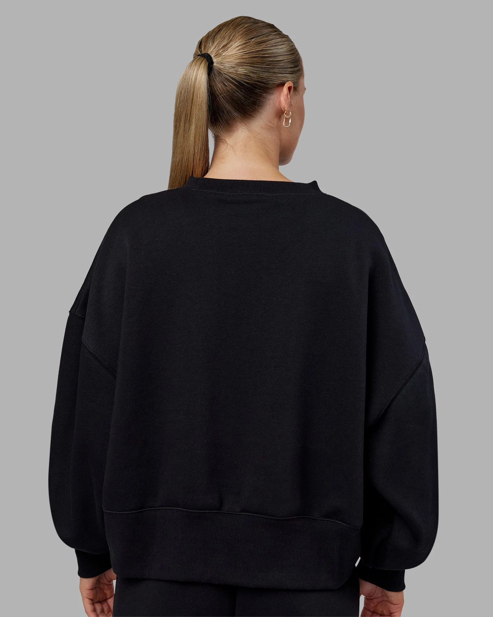 MVP Oversized Sweater - Black-White sold by LSKD product image thumbnail 3