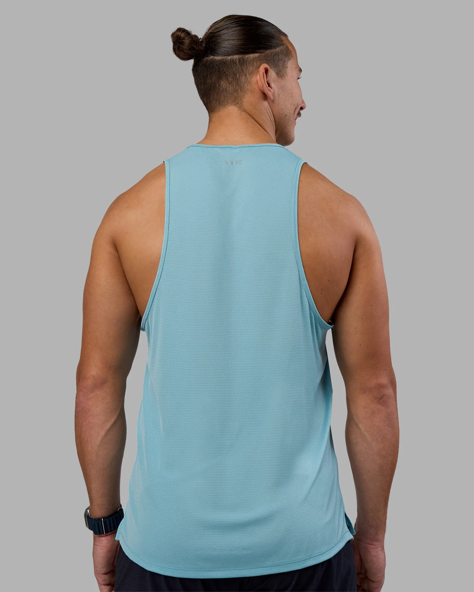 Pace Running Tank - Retro Blue sold by LSKD product image thumbnail 3