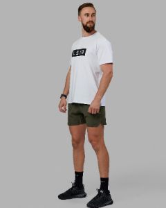 Competition 5" Performance Shorts - Forest Night sold by LSKD