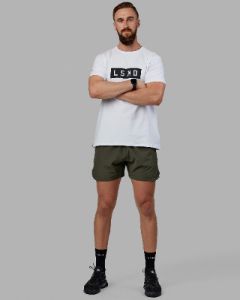 Competition 5" Performance Shorts - Forest Night sold by LSKD