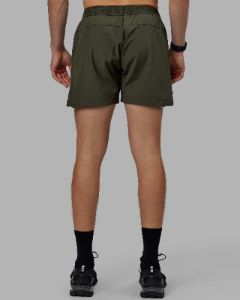 Competition 5" Performance Shorts - Forest Night sold by LSKD