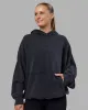 MVP Washed Terry Oversized Hoodie - Black Washed sold by LSKD