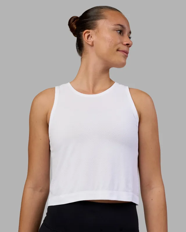 AeroFLX+ Seamless Skimmer Tank - White/White sold by LSKD