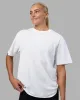 Easy FLXCotton Tee Oversize - White sold by LSKD