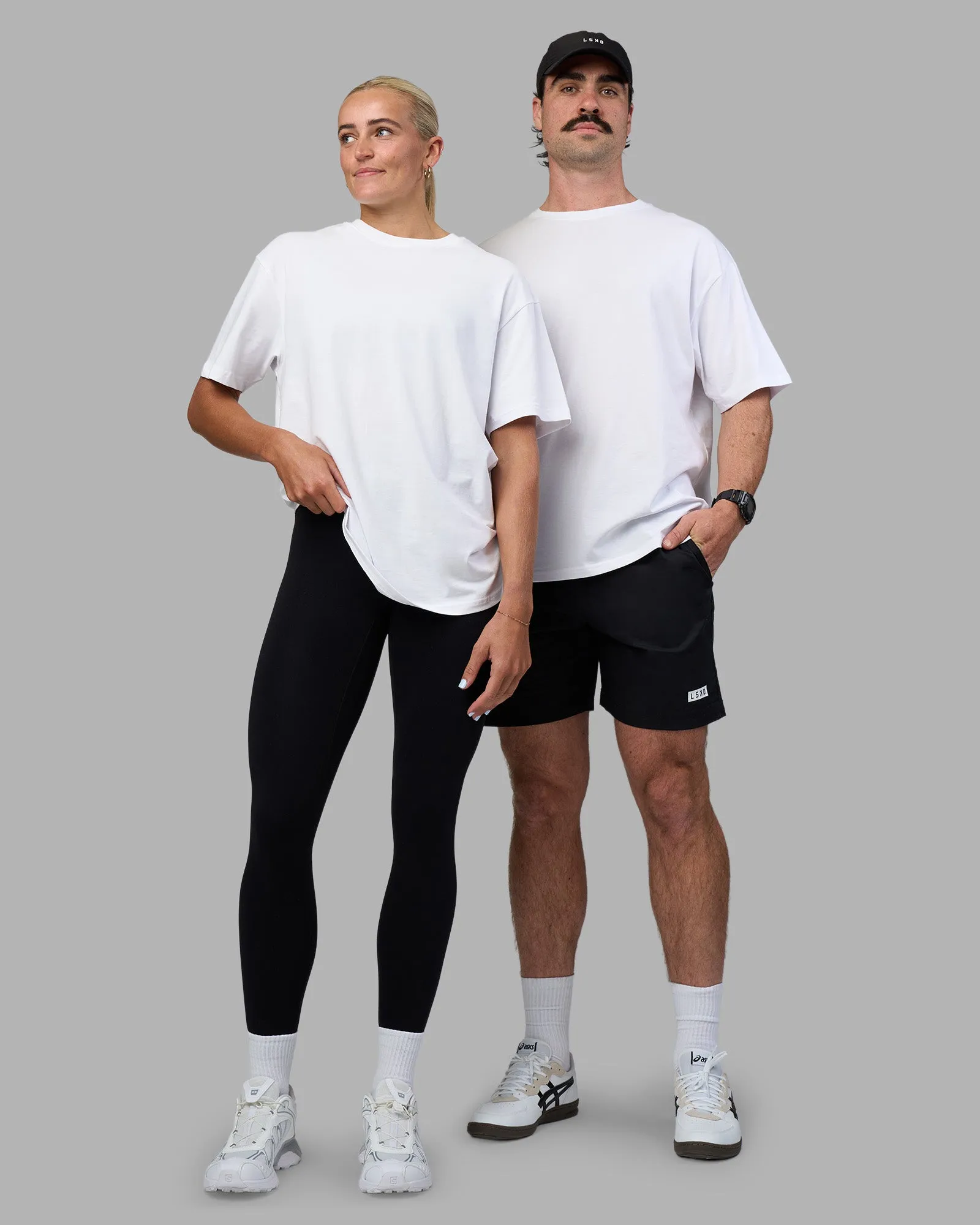 Easy FLXCotton Tee Oversize - White sold by LSKD