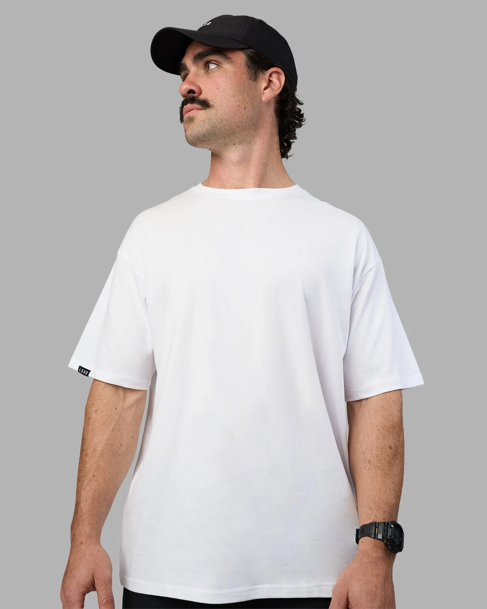 Easy FLXCotton Tee Oversize - White sold by LSKD product image thumbnail 3