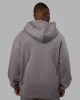 Stream Oversized Panel Zip Hoodie - Storm Front sold by LSKD