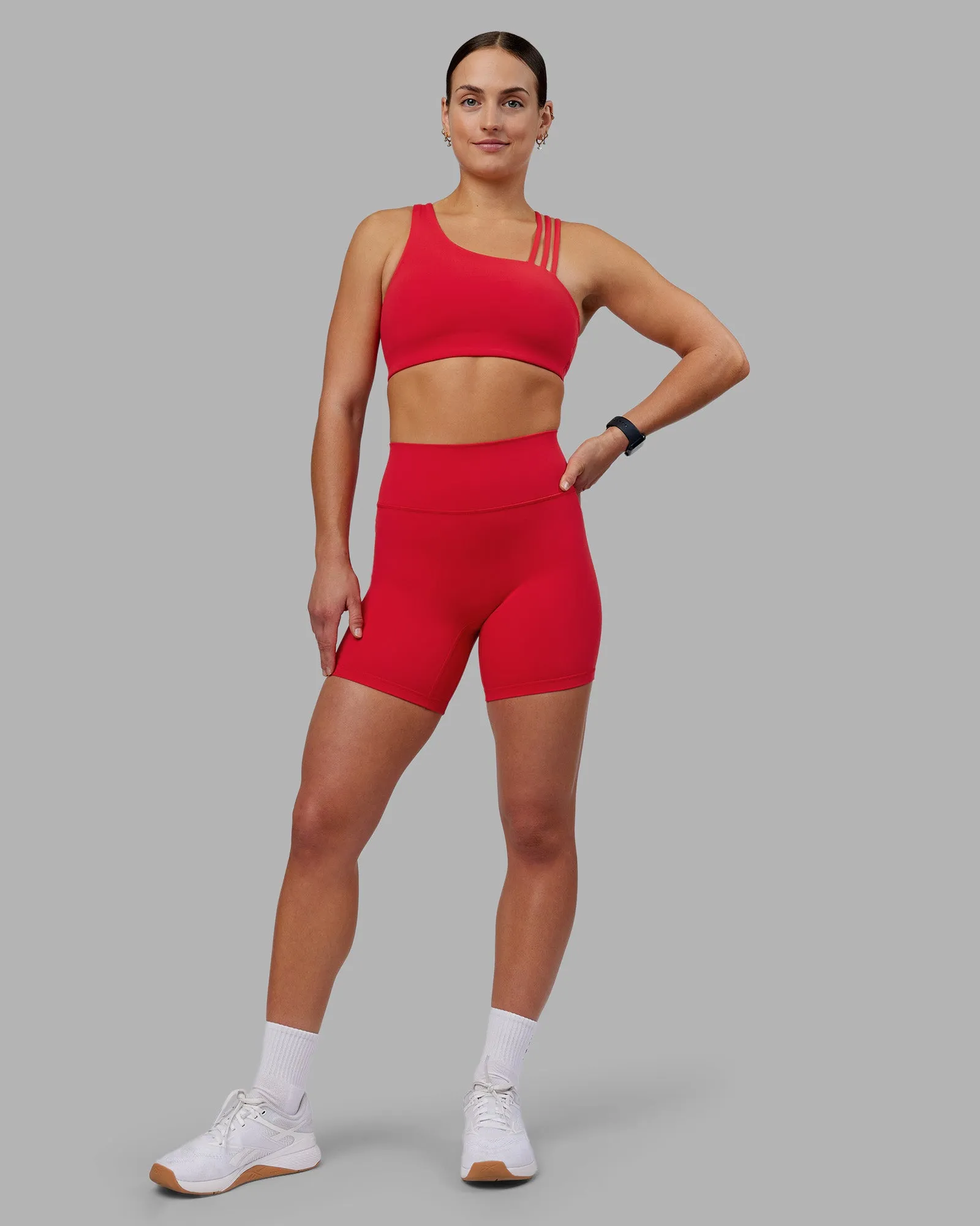 Fusion Ultra High-Rise 6" Short - Scarlet sold by LSKD product image thumbnail 5