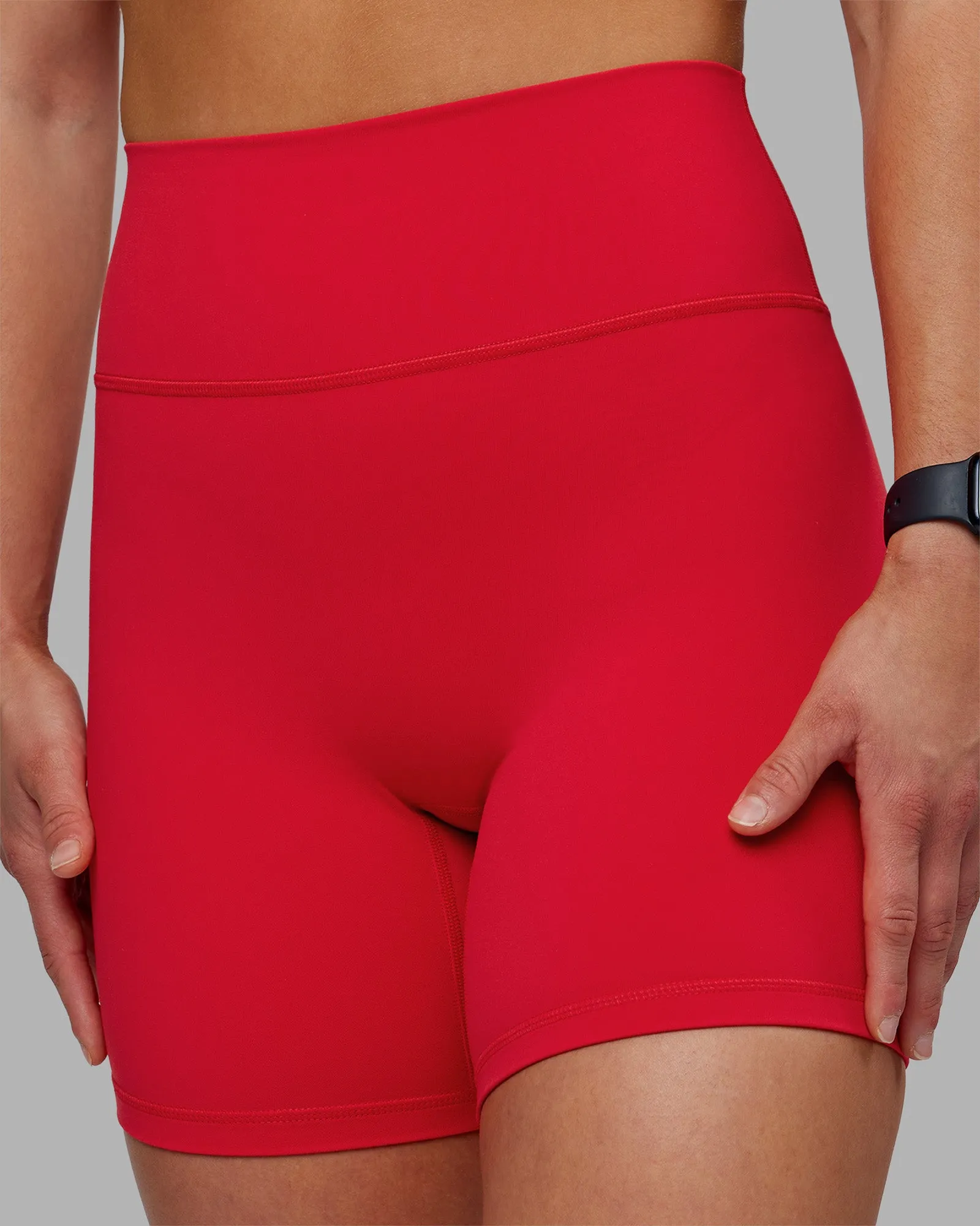 Fusion Ultra High-Rise 6" Short - Scarlet sold by LSKD product image thumbnail 3