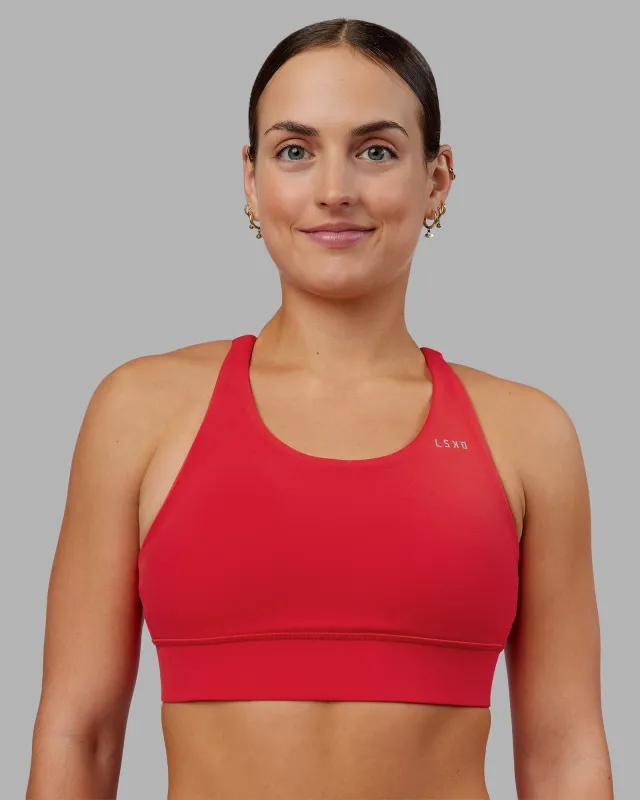 Accelerate Sports Bra - Scarlet sold by LSKD