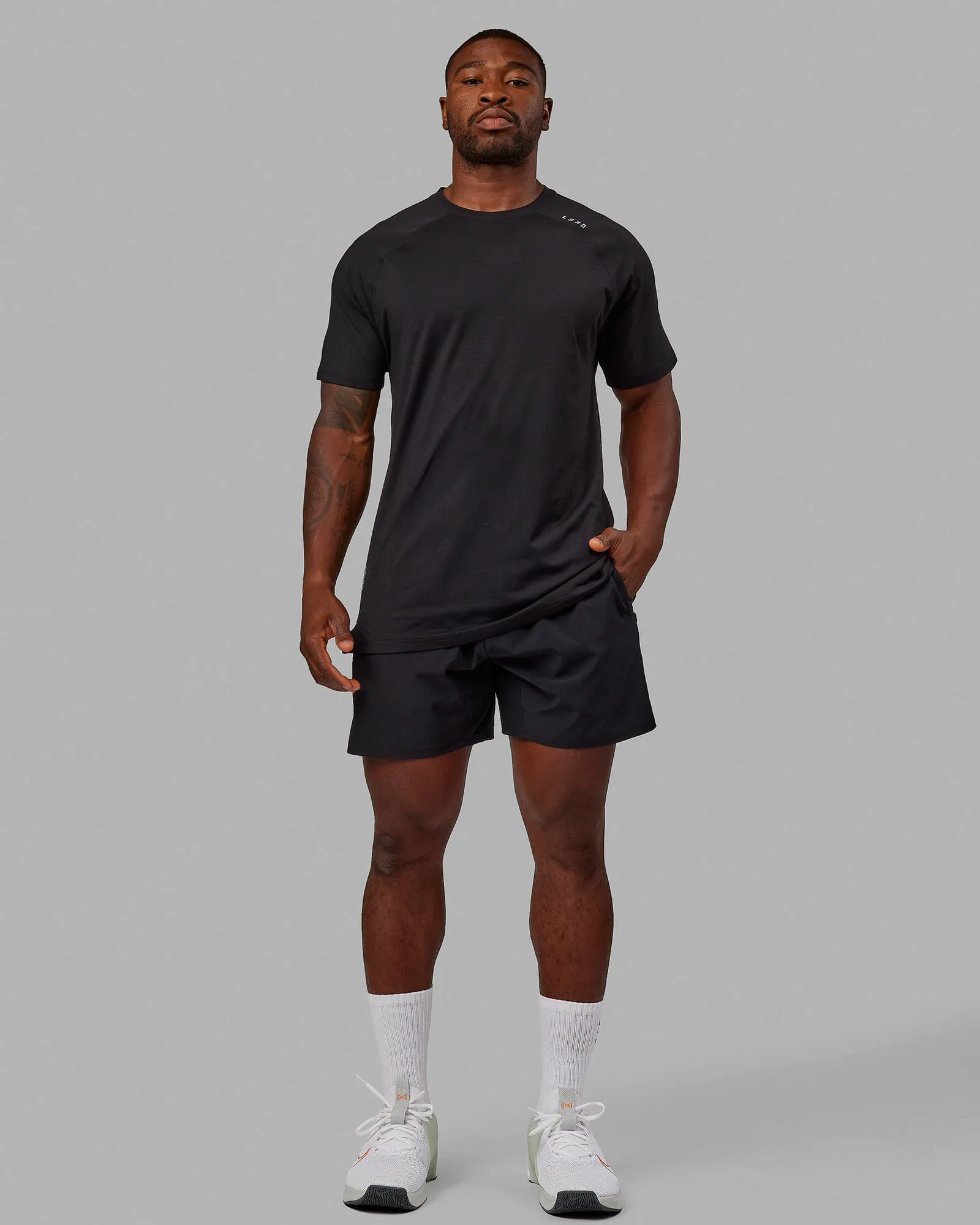 Perform VapourFLX Tee - Black-Reflective sold by LSKD