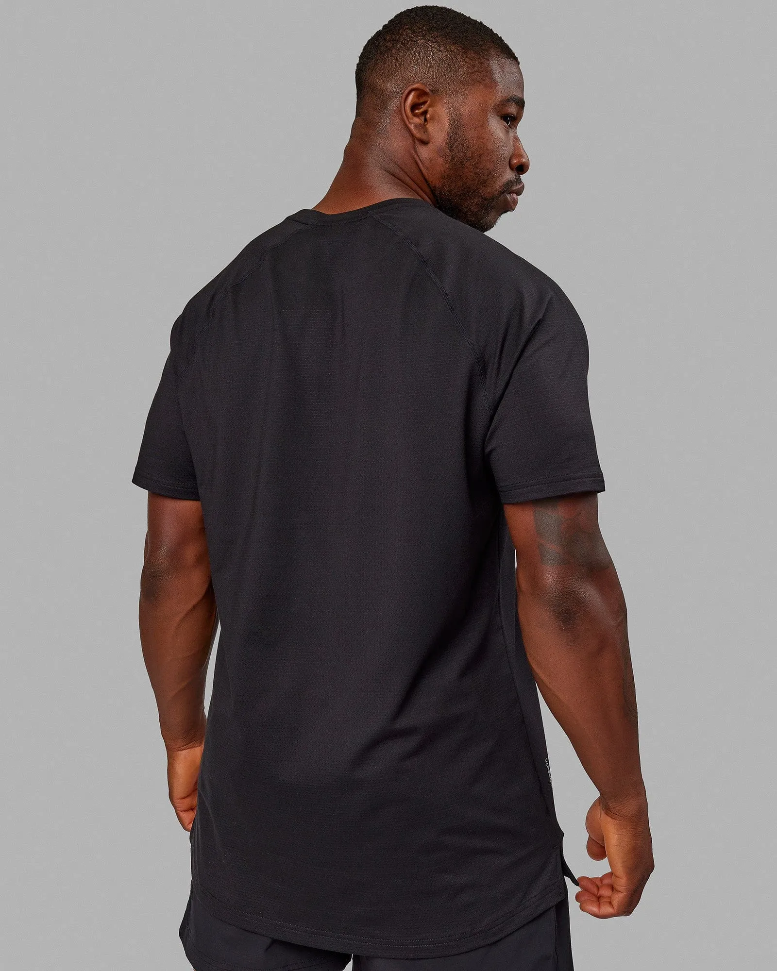 Perform VapourFLX Tee - Black-Reflective sold by LSKD product image thumbnail 4