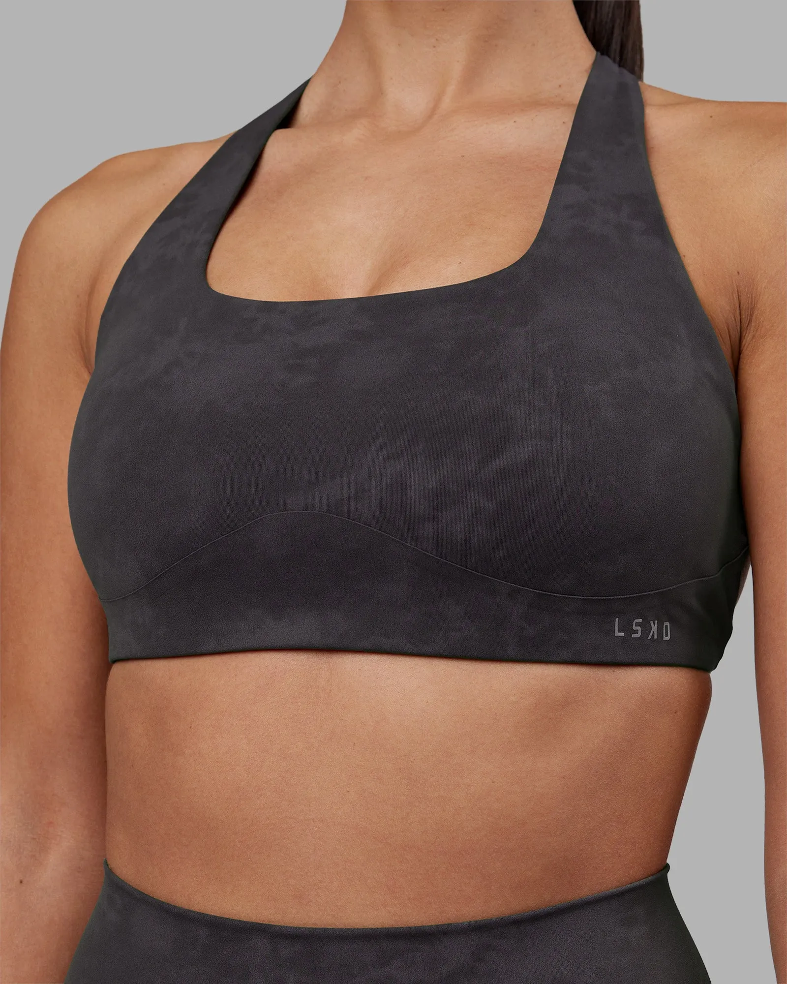 Aspire Sports Bra - Dark Storm Wash sold by LSKD product image thumbnail 5