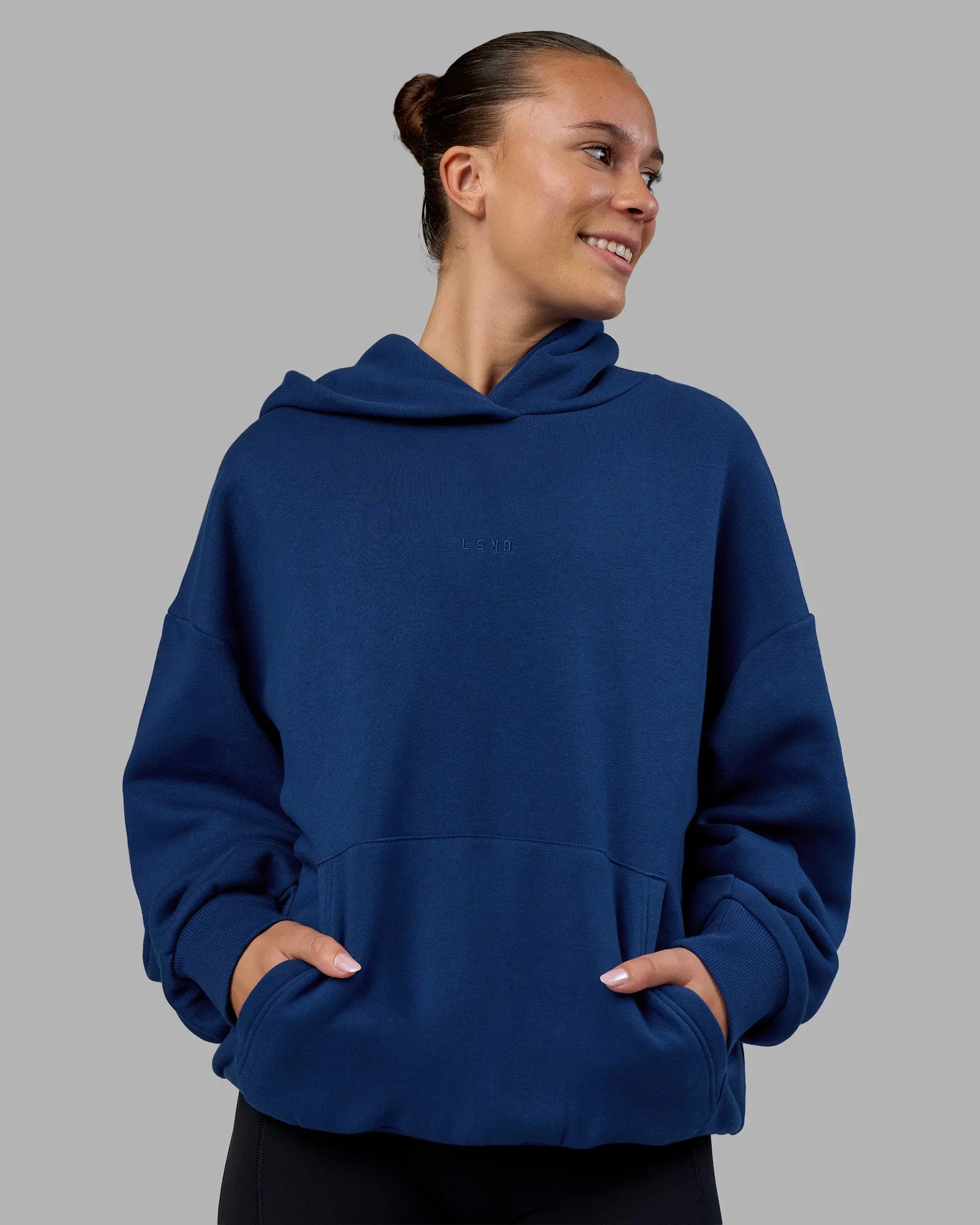 MVP Oversized Hoodie - Midnight Blue sold by LSKD product image thumbnail 3