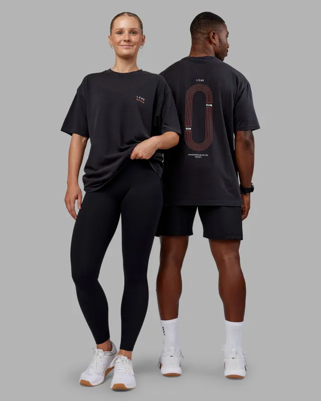 Love this S**t Washed Heavyweight Oversized Tee - Washed Black-Ultra Orange sold by LSKD