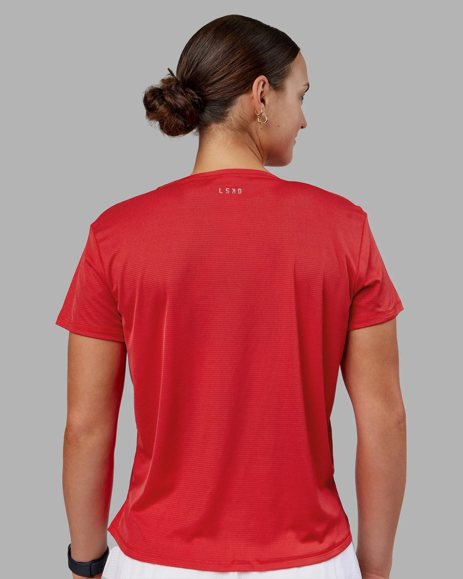 Pace Running Tee 2.0 - Scarlet sold by LSKD product image thumbnail 3